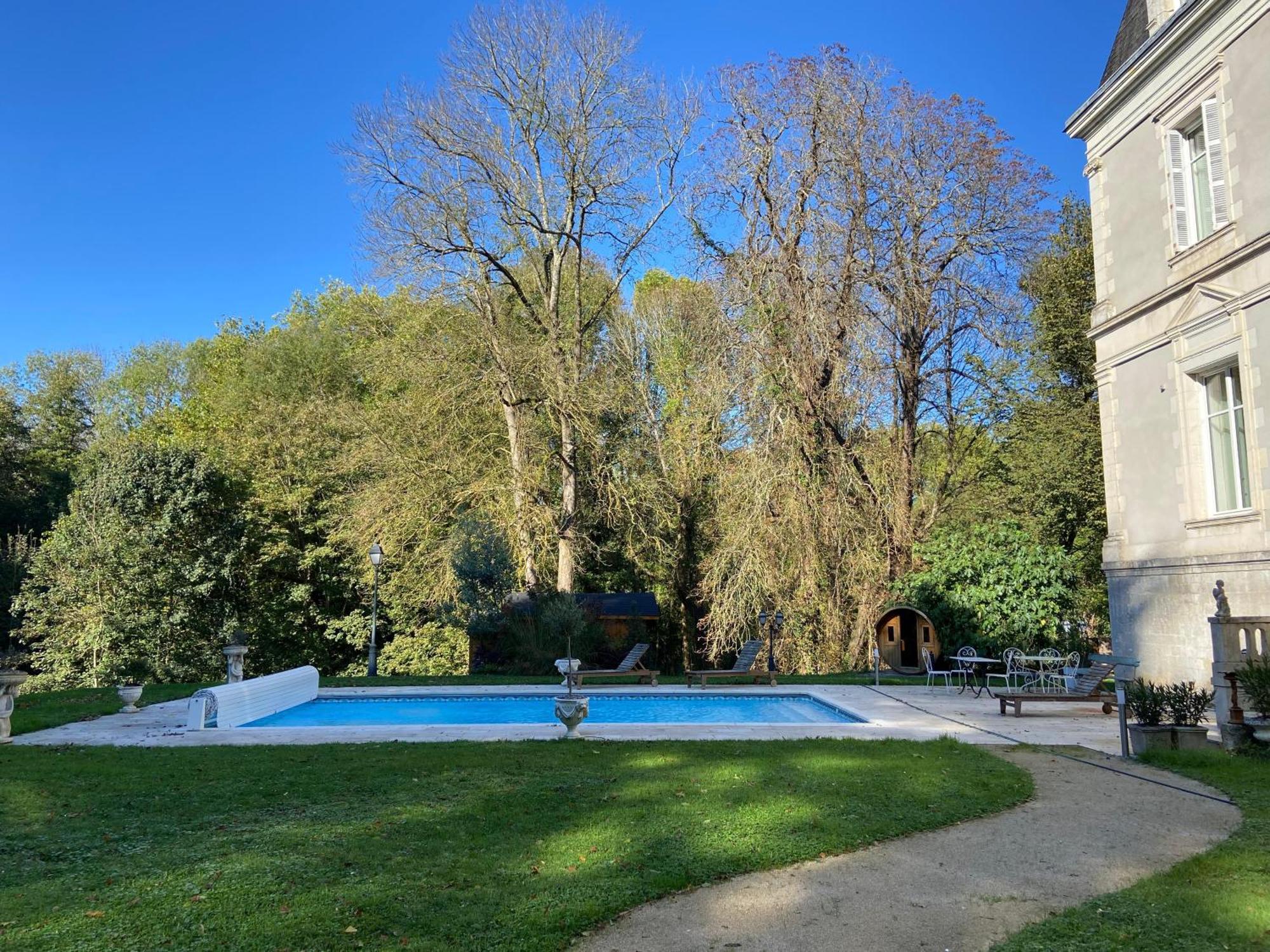 Chateau De Saint-Bohaire Exterior foto
