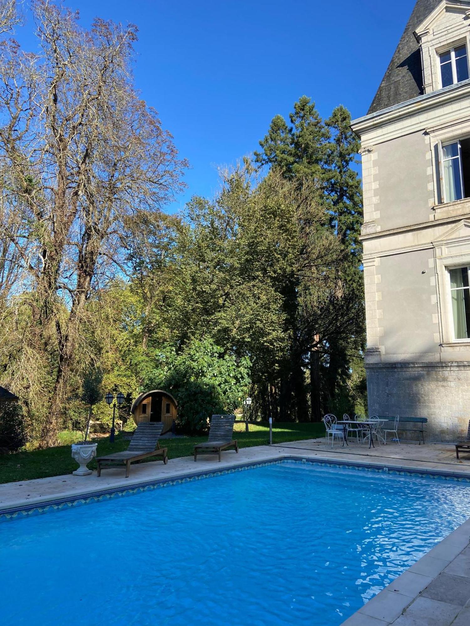 Chateau De Saint-Bohaire Exterior foto