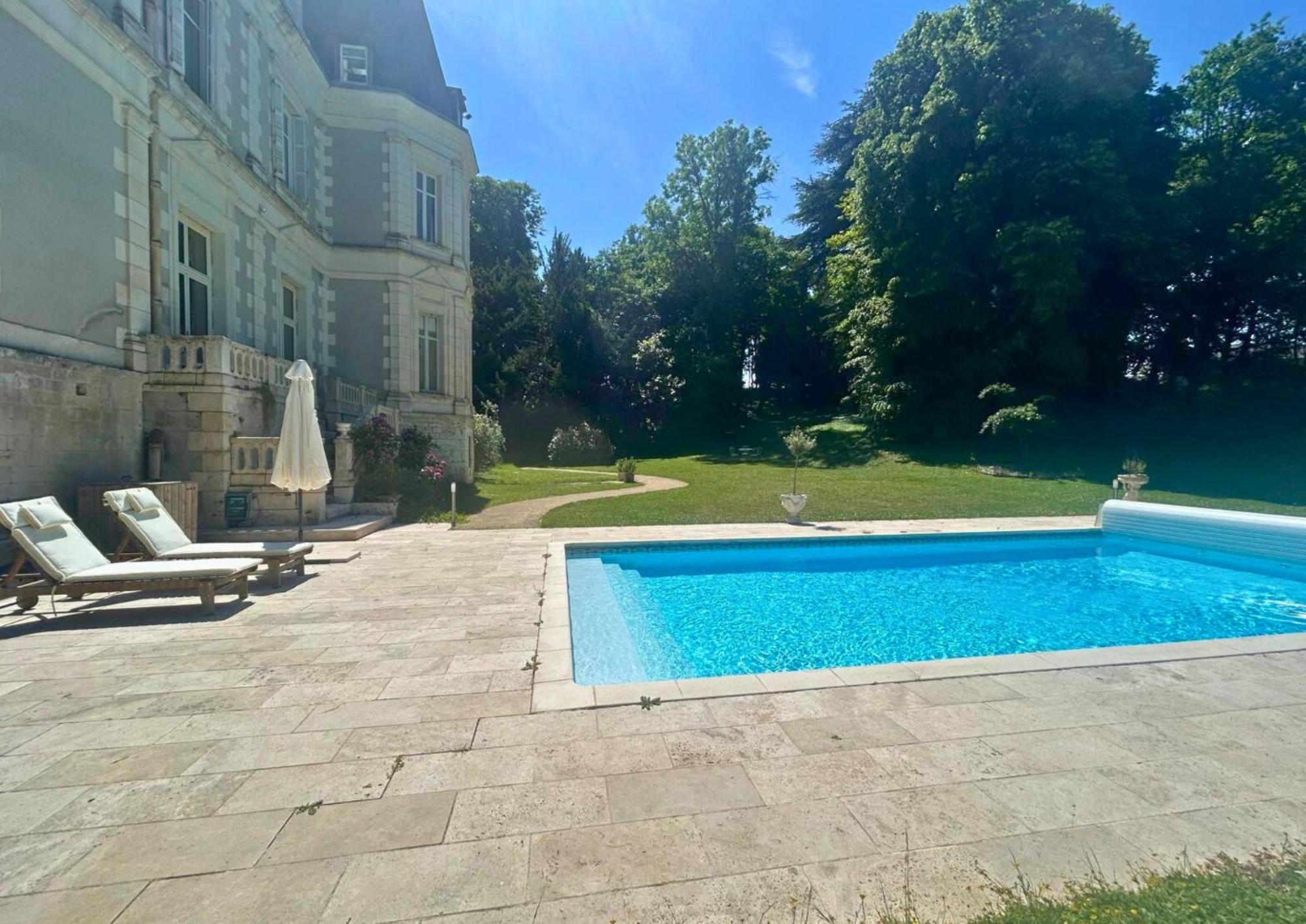 Chateau De Saint-Bohaire Exterior foto