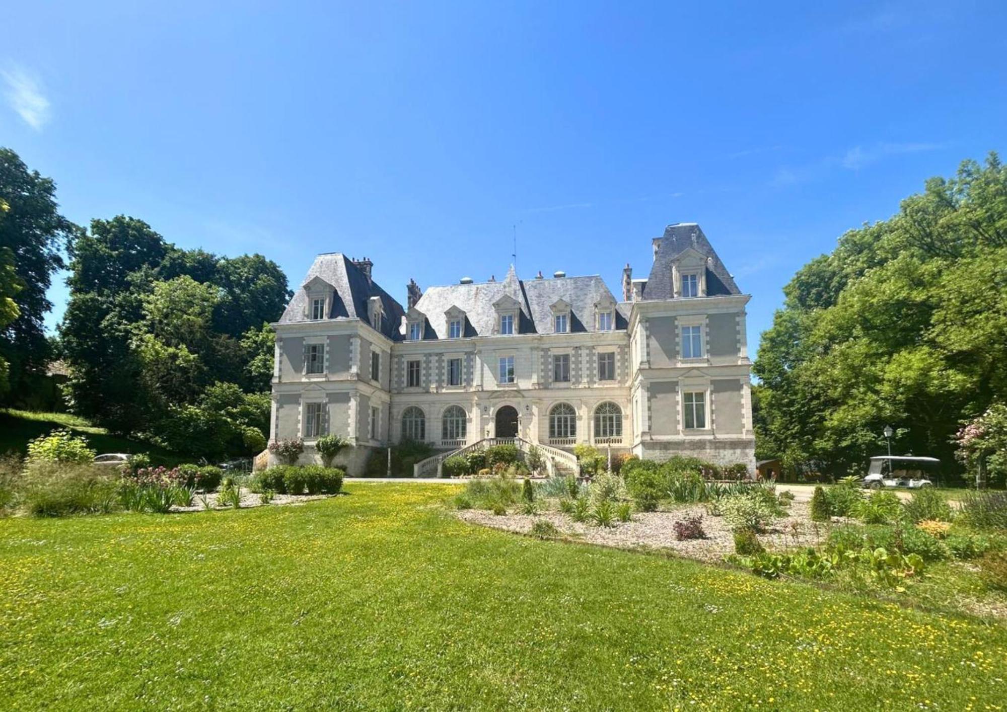 Chateau De Saint-Bohaire Exterior foto