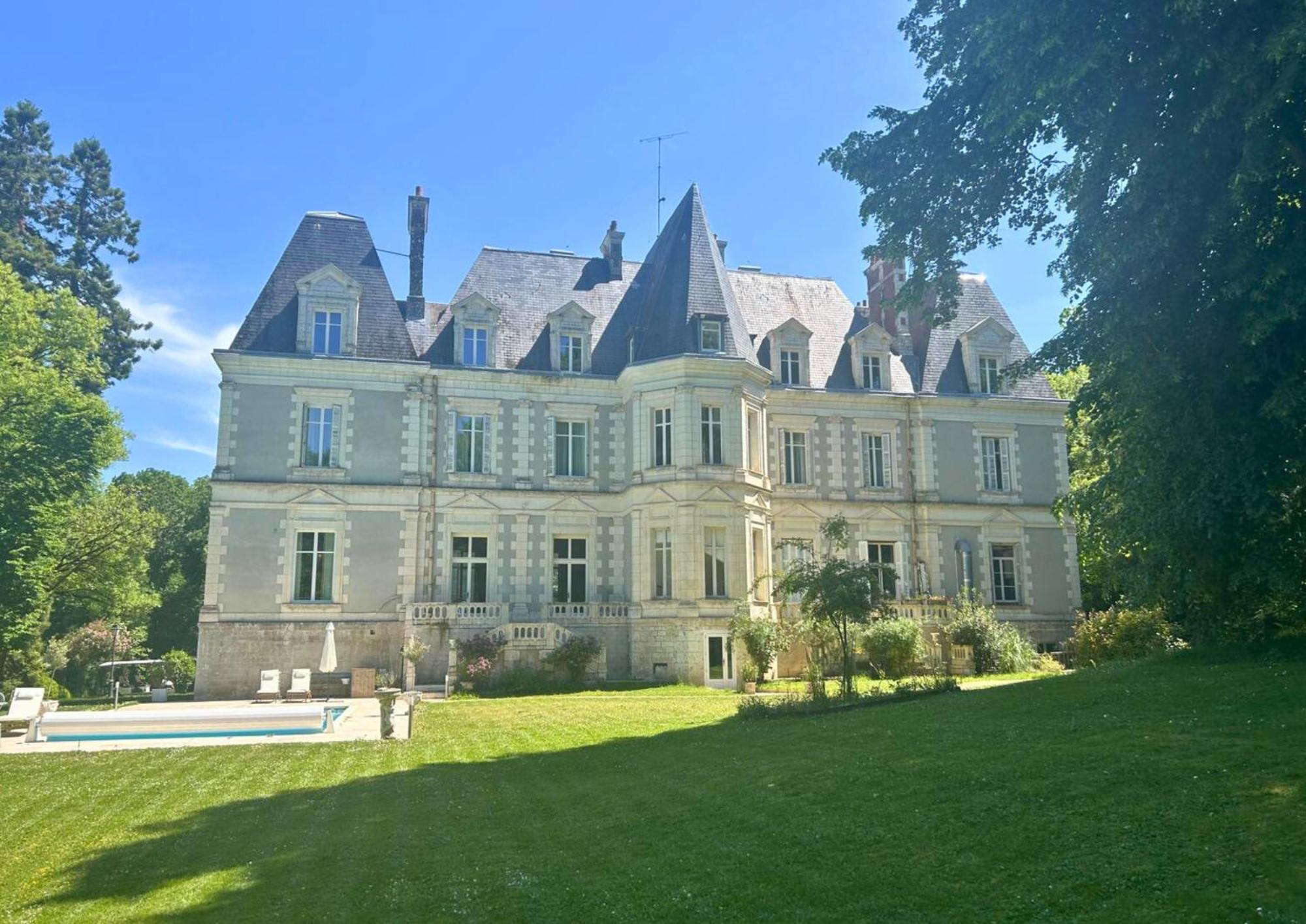 Chateau De Saint-Bohaire Exterior foto