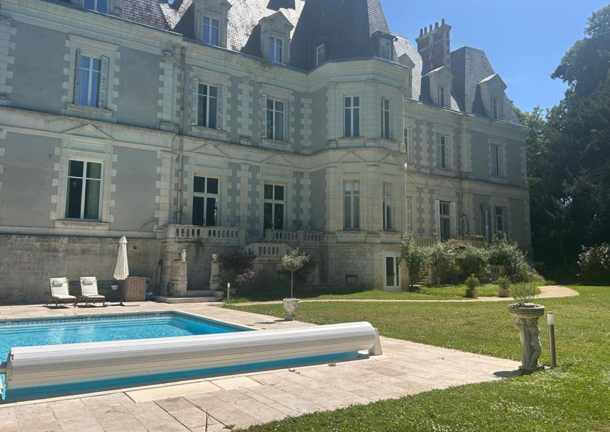 Chateau De Saint-Bohaire Exterior foto